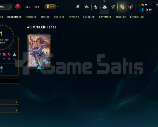 EUW Bronz 1 | 1 Kostüm - 31 Hero | LoL Hesap