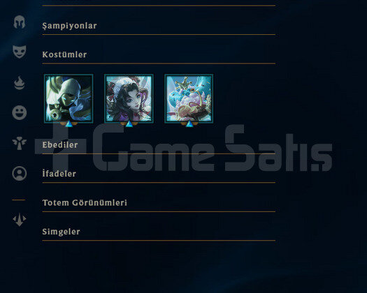 TR Unranked | 2 Kostüm - 16K Mö | LoL Hesap