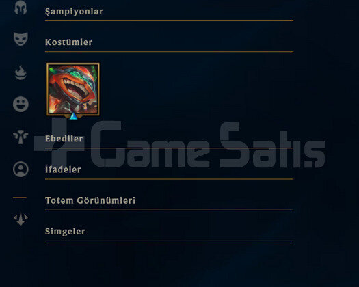 TR Unranked | 3 Kostüm - 40K Mö | LoL Hesap
