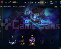 EUW Silver 1 | 4 Kostüm - 32 Hero | LoL Hesap