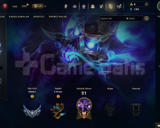 EUW Silver 1 | 4 Kostüm - 32 Hero | LoL Hesap