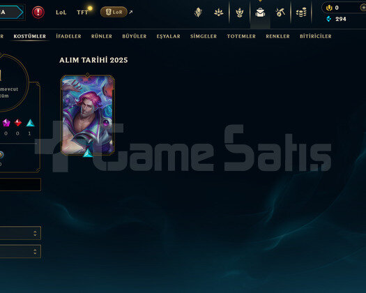 EUW Bronz 1 | 1 Kostüm - 33 Hero | LoL Hesap