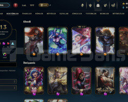 Satılır Lol tr hesap Koleksiyonluk skinler