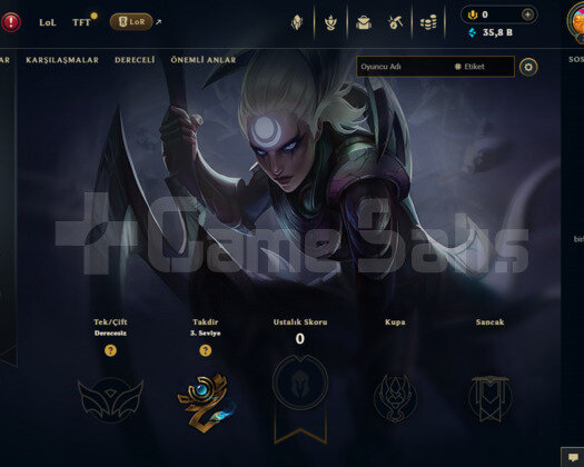 EUW UNRANKED HAZIR FRESH HESAP