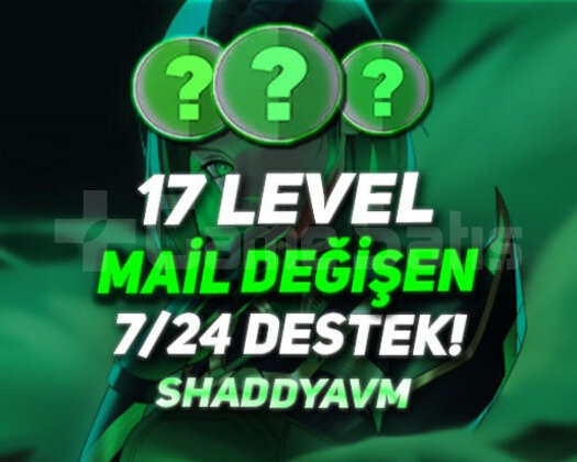 TR - MAİL DEĞİŞEN - 17 LEVEL - HESAPLAR!!