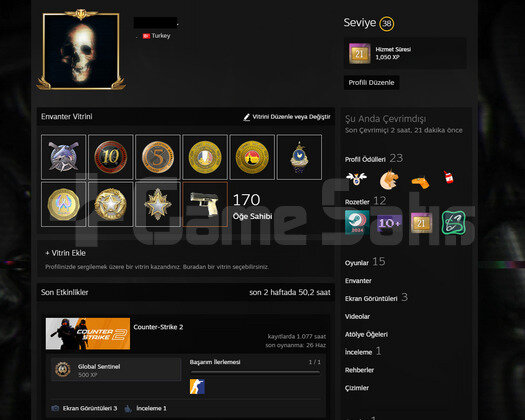 İLK CÜZDAN KODU + İLK MAİL + 700tl+envanter+faceit