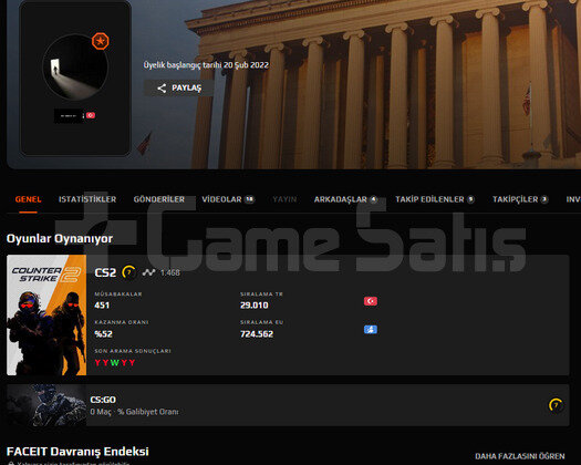 İLK CÜZDAN KODU + İLK MAİL + 700tl+envanter+faceit