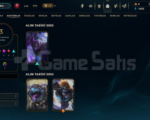 EUW Unranked | 3 Kostüm - 35 Hero | Dereceli Hazır