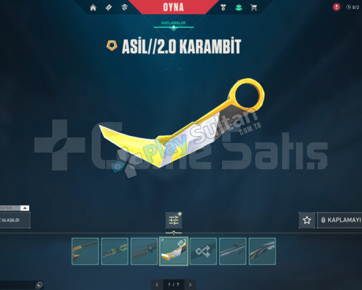 ASİL KARAMBİT + MAİL DEĞİŞİYOR