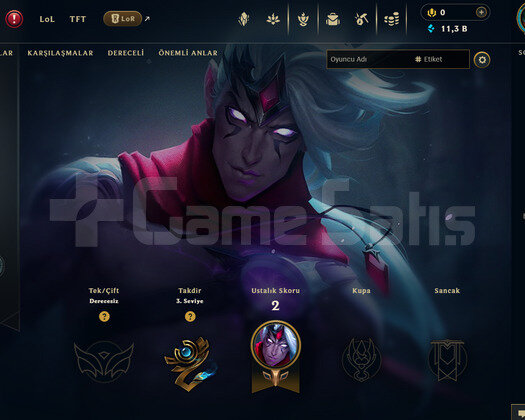 TR Unranked | 28 Hero - 11K Mö | Dereceli Hazır