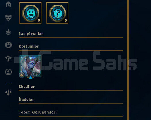 EUW Bronz 2 | 3 Kostüm - 12K Mö | LoL Hesap