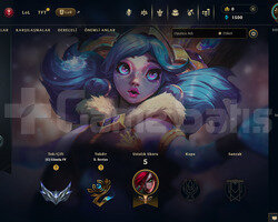 EUW Silver 4 | 3 Kostüm - 25 Hero | LoL Hesap