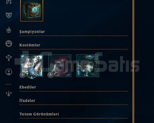 EUW Silver 1 | 3 Kostüm - 41 Hero | LoL Hesap