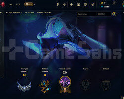 EUW Silver 1 | 3 Kostüm - 41 Hero | LoL Hesap