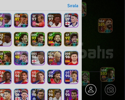 KG3201 105 SALAH 104 RONALDO MAİNLİK