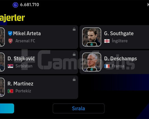 KG3201 105 SALAH 104 RONALDO MAİNLİK