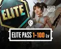 PUBG Mobile A18 Elite Pass RP 1-100 Lv TR