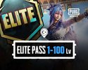PUBG Mobile A20 Elite Pass RP 1-100 Lv TR