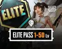 PUBG Mobile A18 Elite Pass RP 1-50 Lv TR