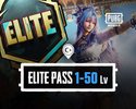 PUBG Mobile A20 Elite Pass RP 1-50 Lv TR