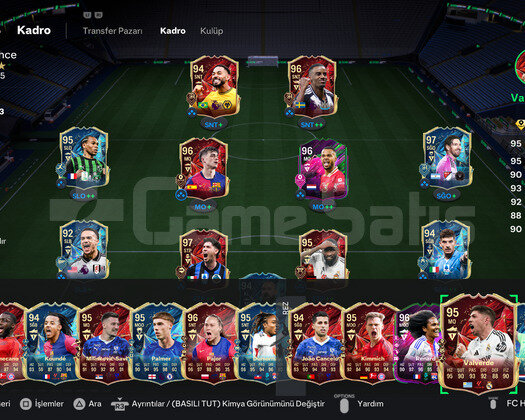 FC25 TOTS MESSİLİ 1MCoinsli Hesap