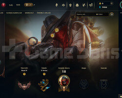 TR Esnek Gold 1 | 3 Kostüm - 25 Hero | LoL Hesap