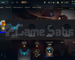 S14 MASTER HİGH +LP/ 25 SKİN P3 MİD ACC!! HANDMADE