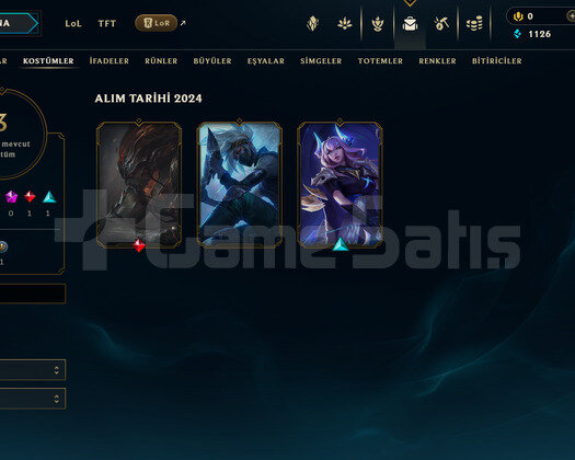 EUW Unranked | 3 Kostüm - 31 Hero | Dereceli Hazır
