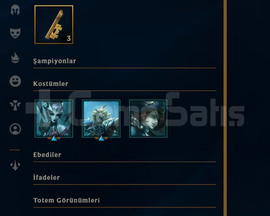 EUW Unranked | 45K Mö - 3 İade Hakkı | LoL Hesap