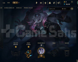 EUW Unranked | 45K Mö - 3 İade Hakkı | LoL Hesap