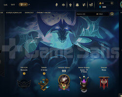 TR Unranked | 5 Kostüm - 45 Hero | LoL Hesap