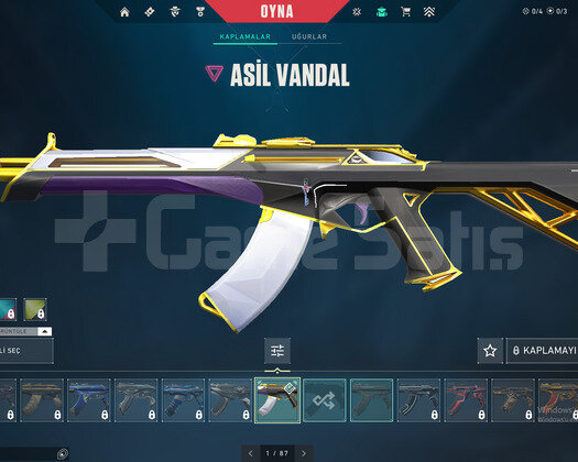 denge bıçağı ile asil vandal acil satılık