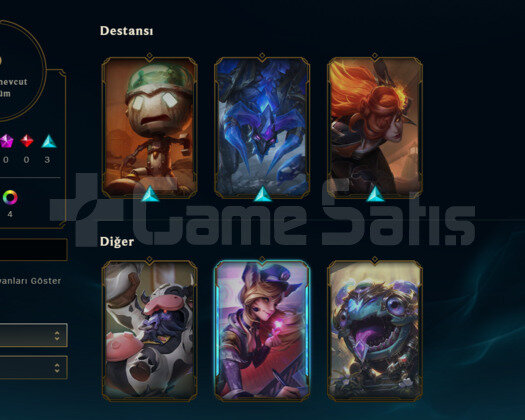 GEÇEN SEZON PLAT / DERECELİ HAZIR / EUW