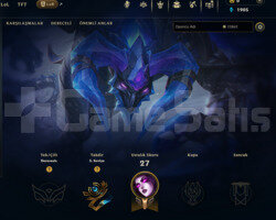 GEÇEN SEZON PLAT / DERECELİ HAZIR / EUW