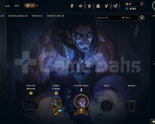 TR Unranked | 22 Hero - 8K Mö | Dereceli Hazır