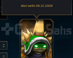 EUW 30 LVL KİNG RAMMUS 2009 BETA HESABI
