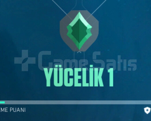 Yeni Sezon Yücelik 1 Yüksek MMR Hesap