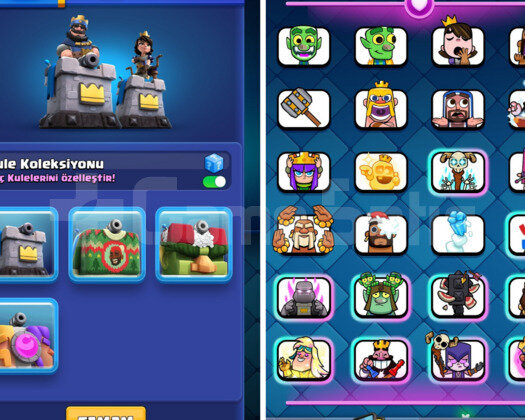 8000 KUPA & 30+ MAX KART | 54 EMOJİ - 48 LV CR