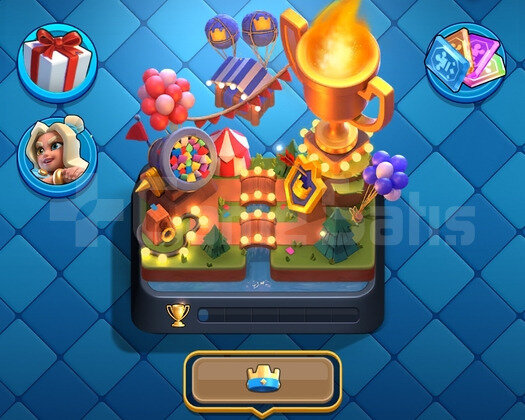 8000 KUPA & 30+ MAX KART | 54 EMOJİ - 48 LV CR