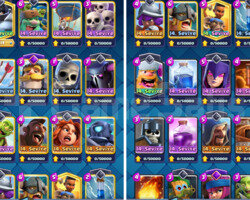 8000 KUPA & 30+ MAX KART | 54 EMOJİ - 48 LV CR