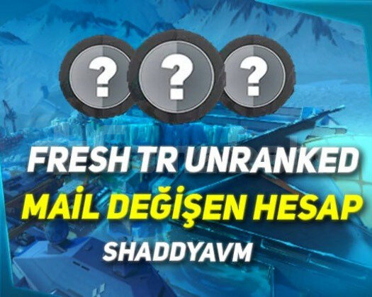 TR + 5 MAÇ + MAİL DEĞİŞEN + FRESH UNRANKED!