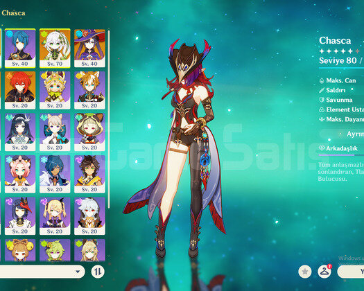 MR 53 I 11X5 Nahida Hu tao Chasca - Bis + Rate up