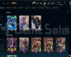 314 KOSTÜM 325 LEVEL UNRANKED EFSANE MAİL HESAP