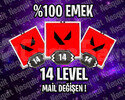 TR - 14 LEVEL - MAİL DEĞİŞEN - HESAPLAR!