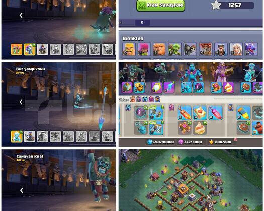 TH16COC |  141 LEVEL BAĞIŞ + SAVAŞ HESABI