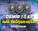 TR - MAİL DEĞİŞEN -DEMİR 1 0KP  - ULTRA DÜŞÜK MMR!