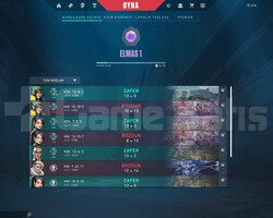 Yeni Sezon Diamond 1 Fresh hesap