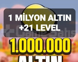 1 MİLYON ALTIN +21 LEVEL