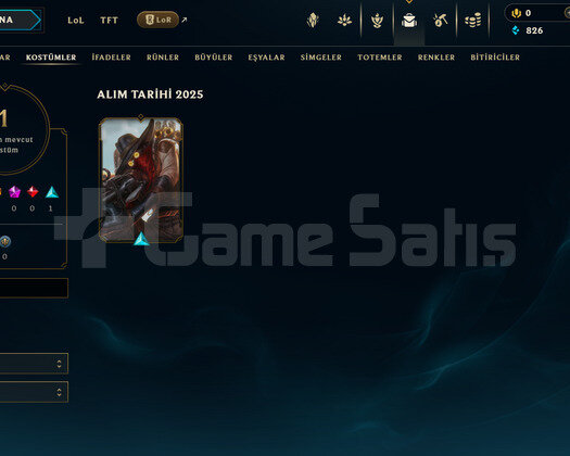 EUW Unranked | 1 Kostüm - 29 Hero | LoL Hesap