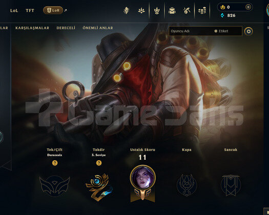 EUW Unranked | 1 Kostüm - 29 Hero | LoL Hesap